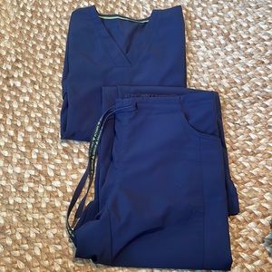 Activate blue scrubs